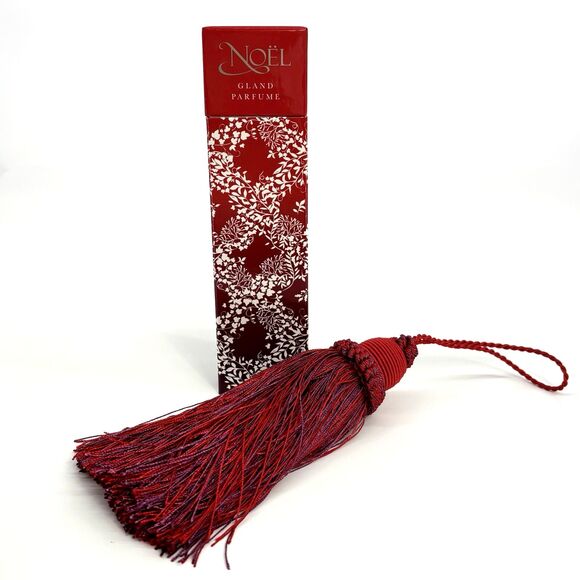 Crabtree & Evelyn Christmas Noel Scented Tassel Red 12” New In Box Discontinued